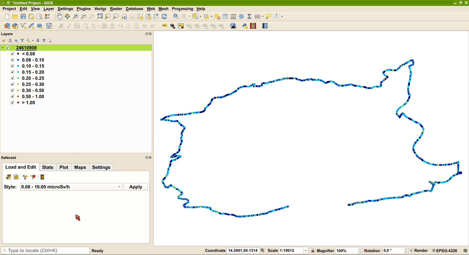 16. Working with Mesh Data — QGIS Documentation documentation